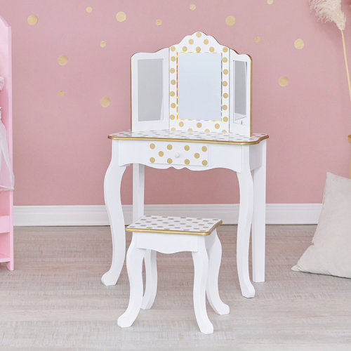 Teamson Kids Kids Vanity Set with Mirror & Reviews Wayfair.ca